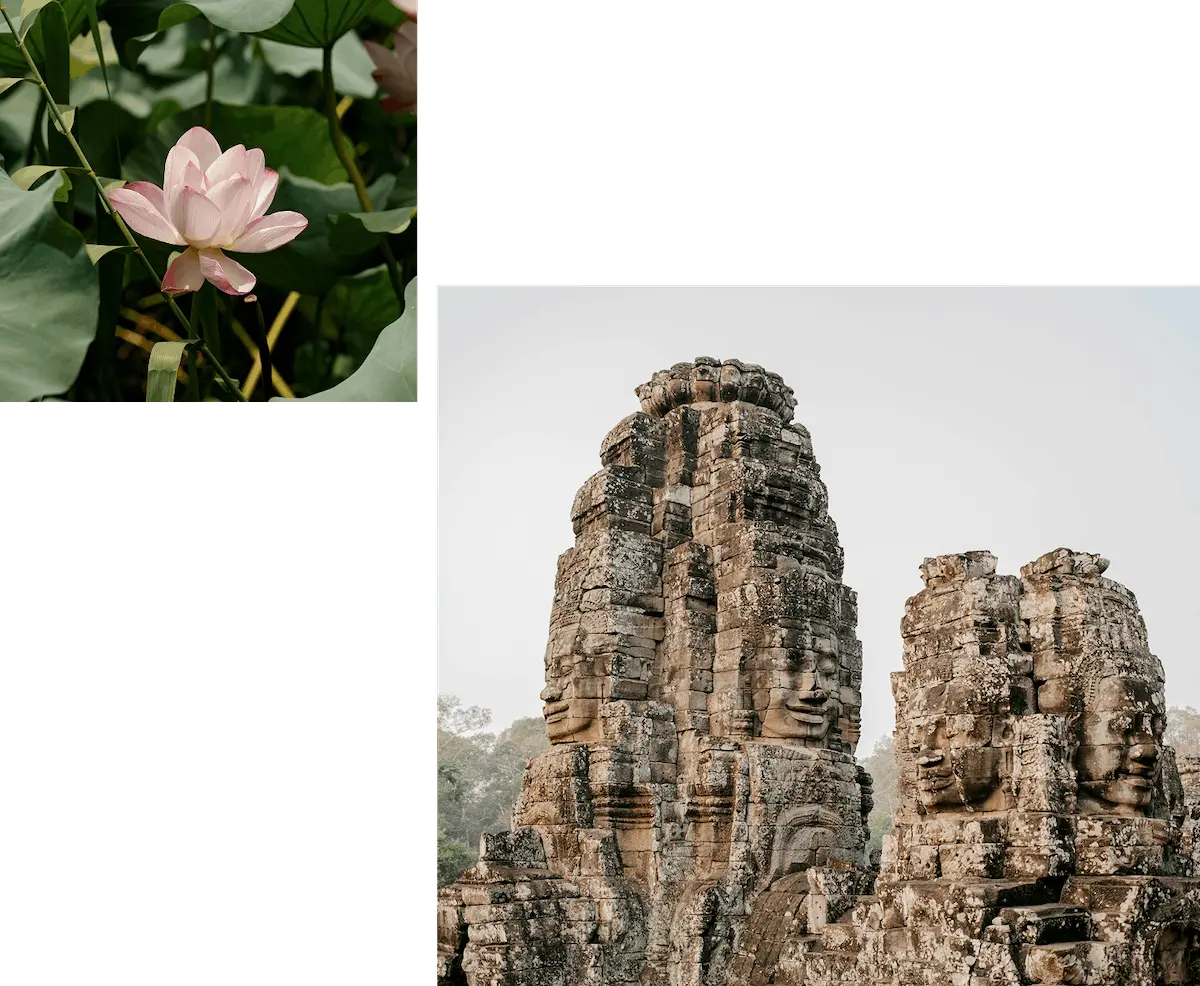 Le temple Bayon d'Angkor