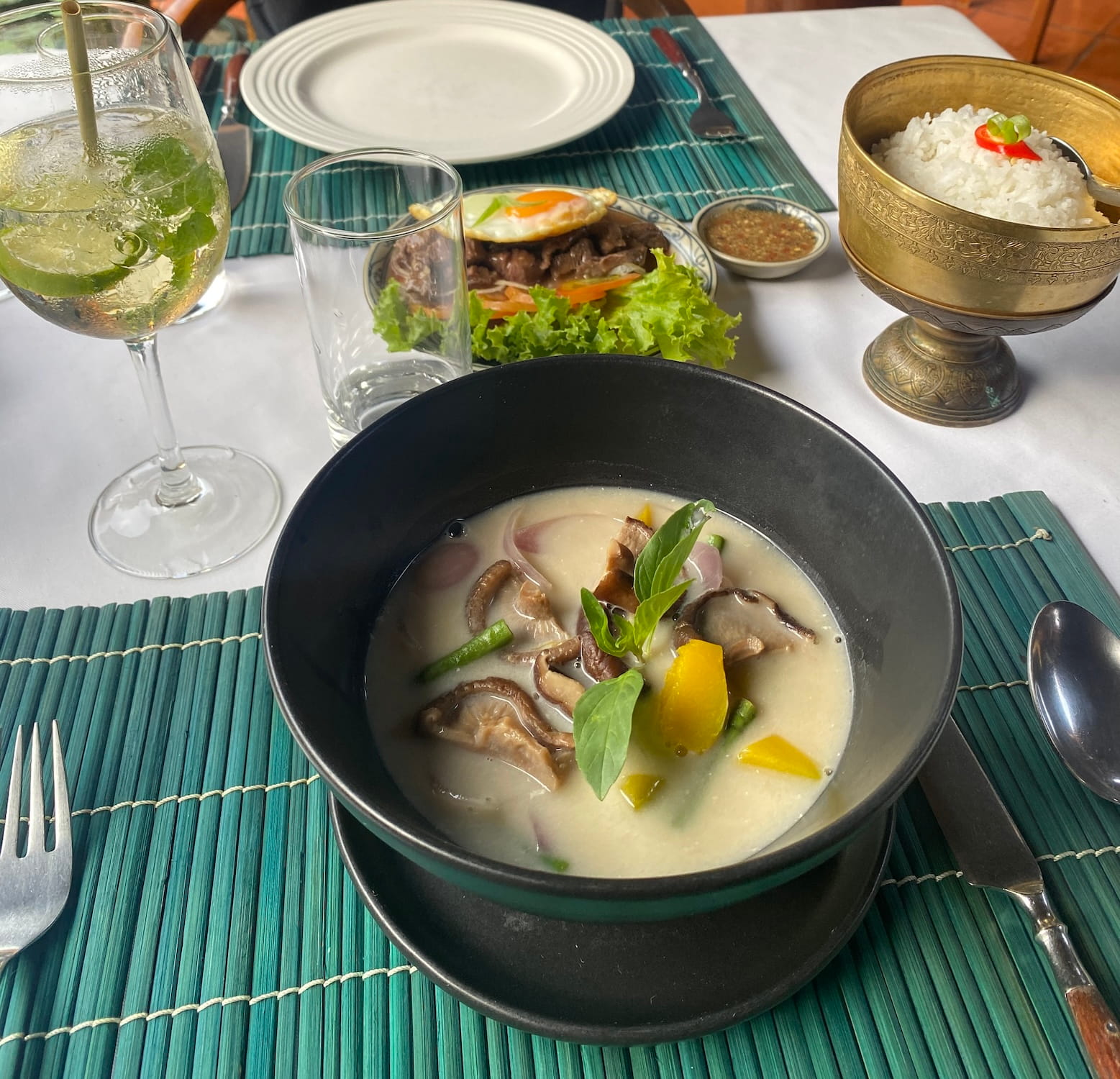 Un plat végétarien au restaurant Aaraama